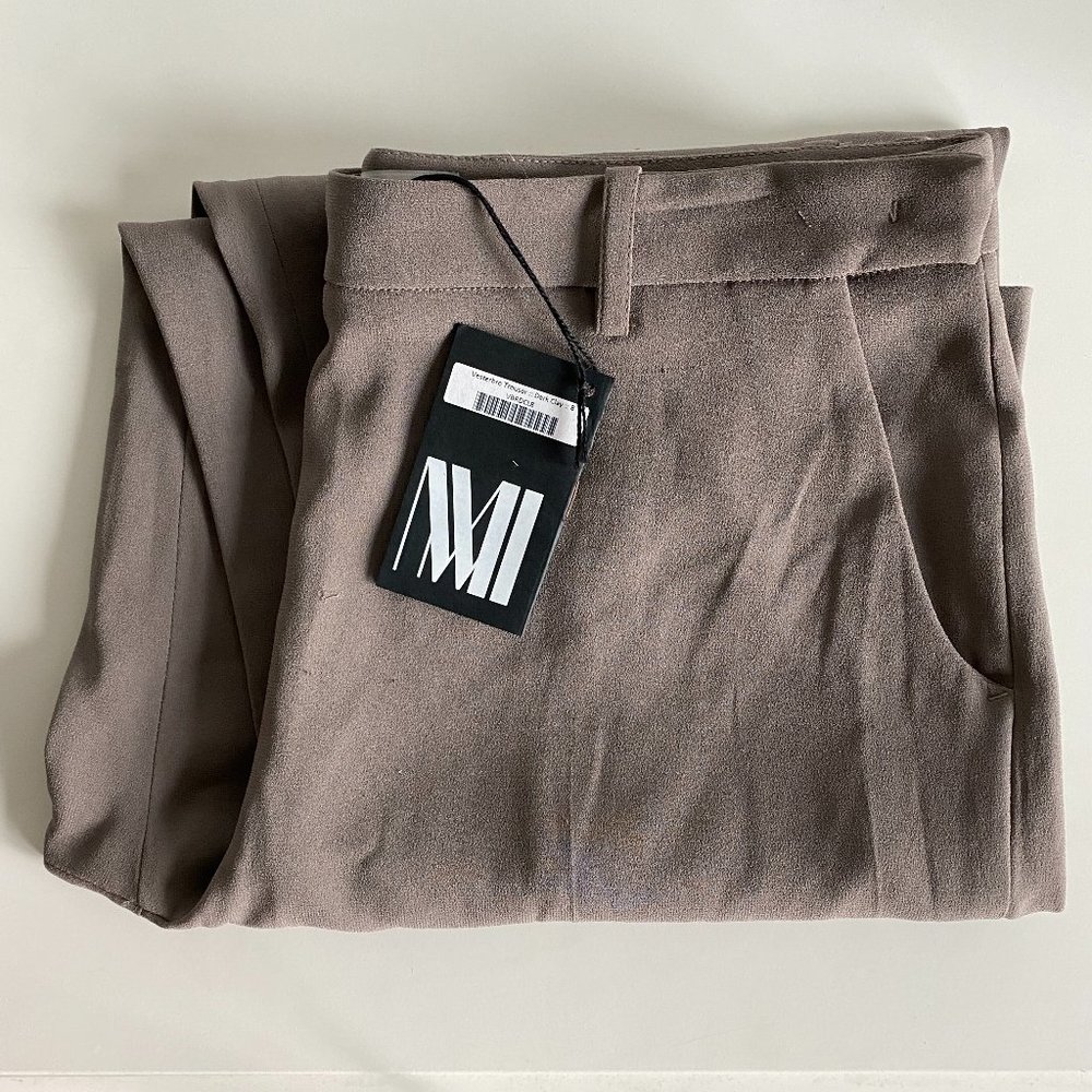 M.M. LaFleur Vesterbro Trouser - Dark Clay